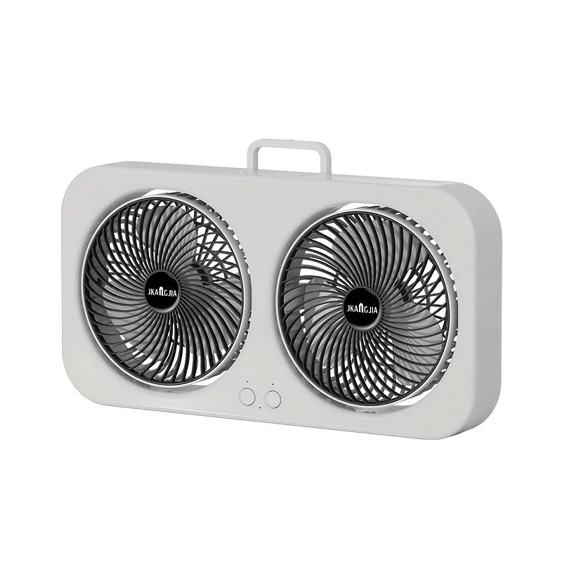 Gust Dual-Head Desk & Wall Fan